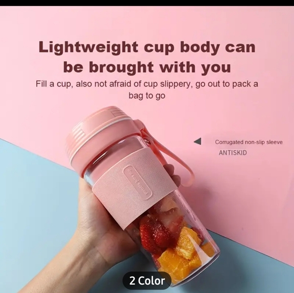 Portable Fruit Juicer Tumbler - Picture 9 of 10